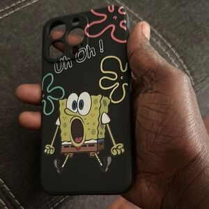 SpongeBob SquarePants Black Phone Case